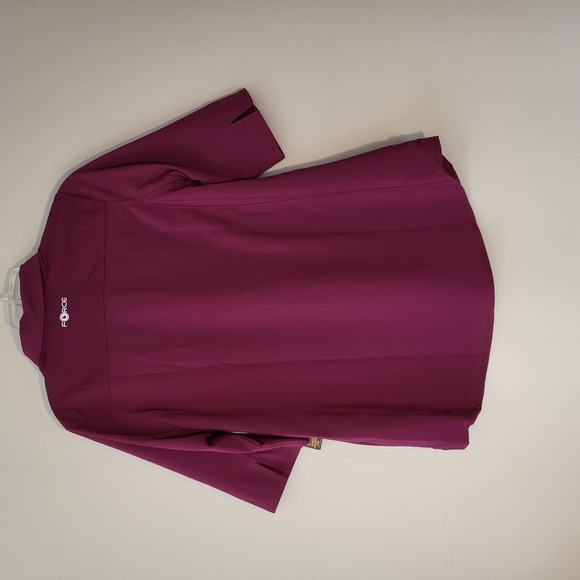 Carhartt Womens Force Cross Flex Modern Fit Convertible Sleeve Scrub Top - Picture 2 of 3